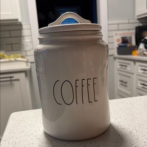 Rae Dunn COFFEE Canister Storage Jar